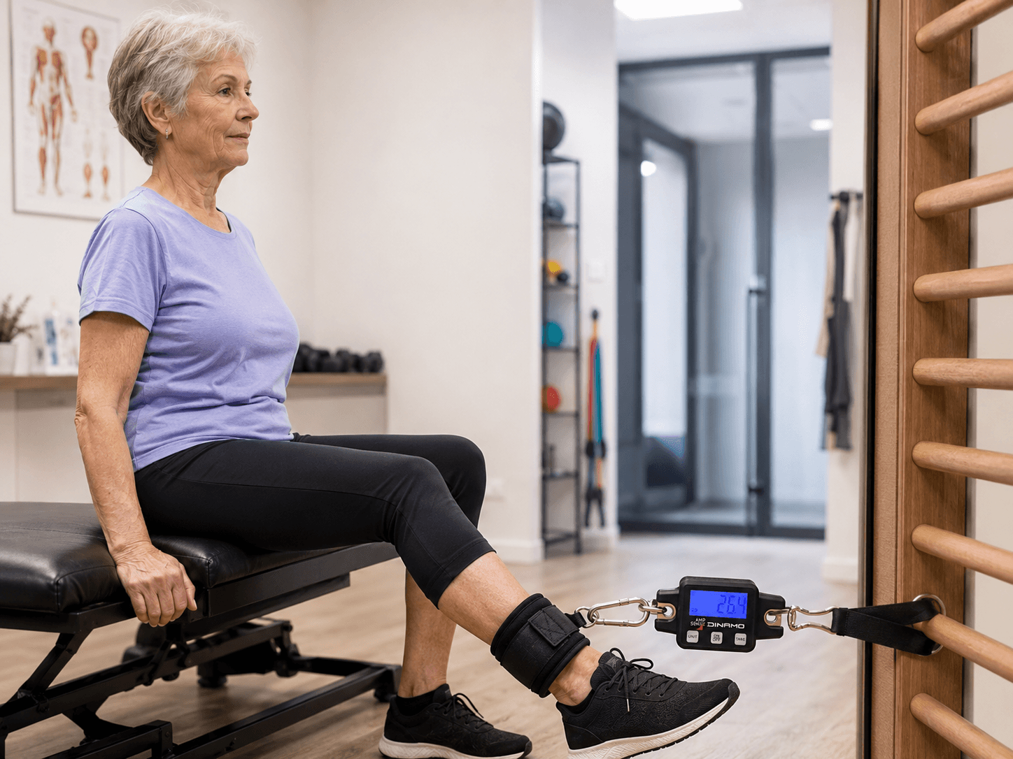 Fisioterapia na melhor idade: força monitorada com cuidado